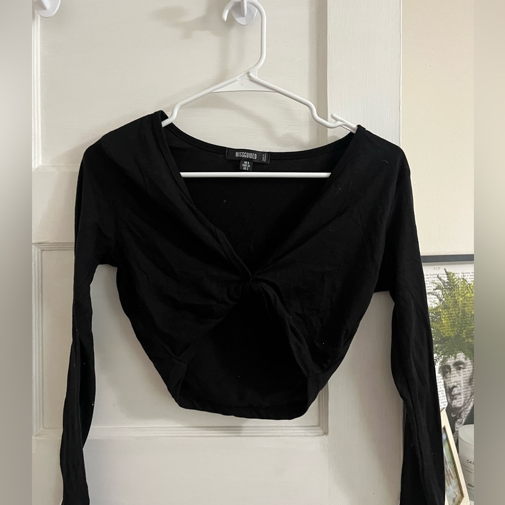 MissGuided long sleeve crop!